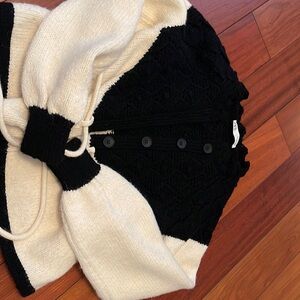 ZARA. Wool cardigan fashionable